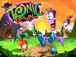 Tonic Trouble Title Screen